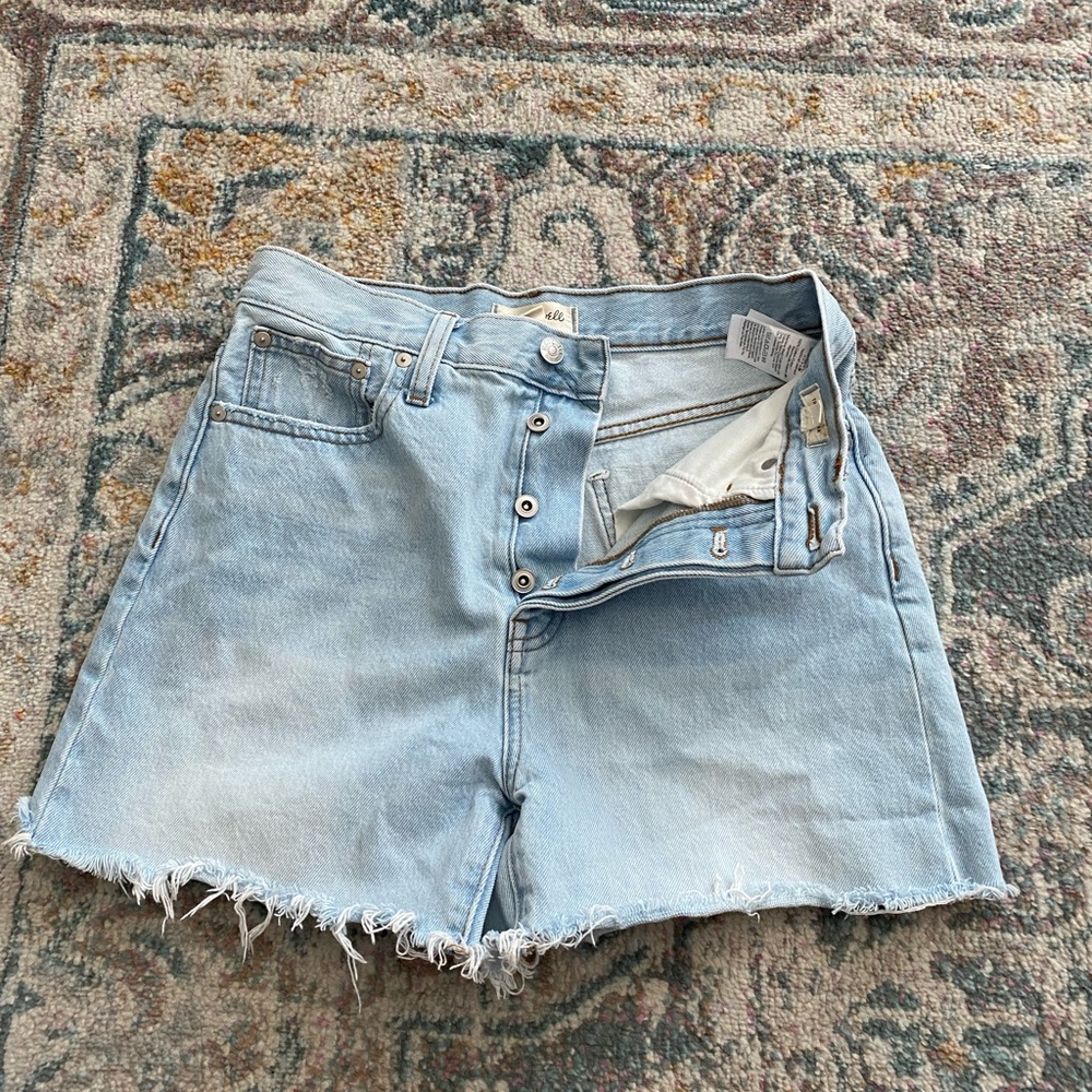 Madewell Mom Jean Shorts